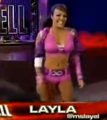 WWE女子摔角_Eve vs Layla《Hell in a Cell 2012》