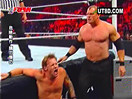 【国语配音】WWE世界之王vs红色巨魔！Y2J克里斯杰里科vs凯恩(2014.10.05) - 狂野角