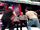 【国语配音】WWE羔羊神君pk邪恶巨人！卢克哈珀vs埃里克罗温(2015.01.25) - wwe美国