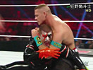 【国语配音】WWE正义王者pk金粉人！约翰塞纳暴怒大战科迪罗兹(2015.04.23)上 - 