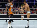 【中文解说】WWE影分身之术！米兹&大名圣道vs吉米兄弟(2015.06.22) - wwe美国职