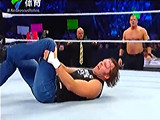 【中文解说】WWE疯子单挑领导公司帮！迪安布罗斯vs赛斯罗林斯&凯恩&双