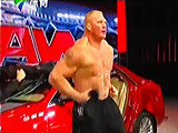 【中文解说】WWE斧头帮老大神兽砍毁凯迪拉克！布洛克莱斯纳暴走痛虐赛斯罗林